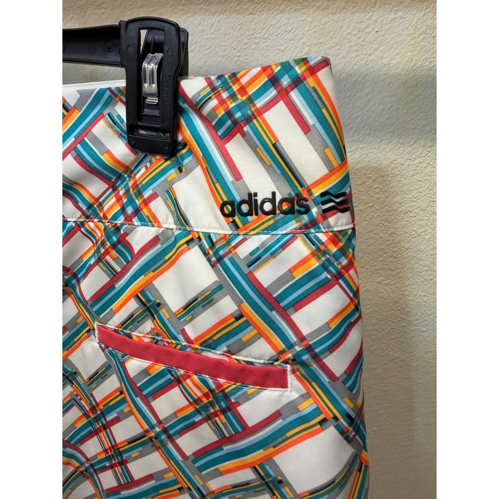 Adidas Climacool Golf Wmns Sz 10 Teal Orange Purple Geometric Skirt Bundle - Picture 3 of 9